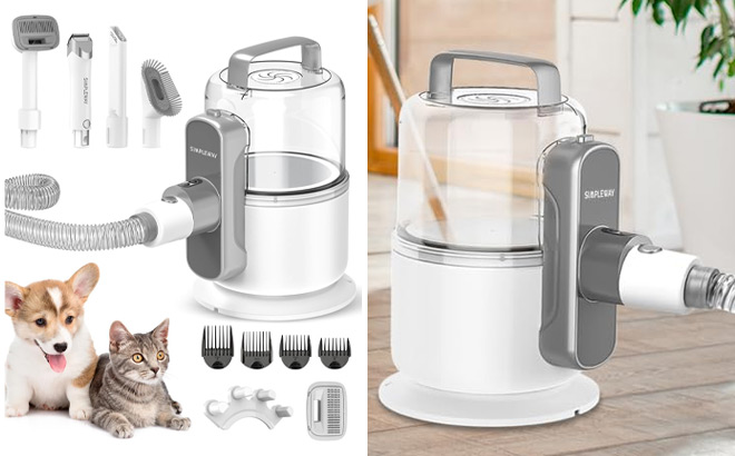 6 in 1 Pet Grooming Vacuum Kit