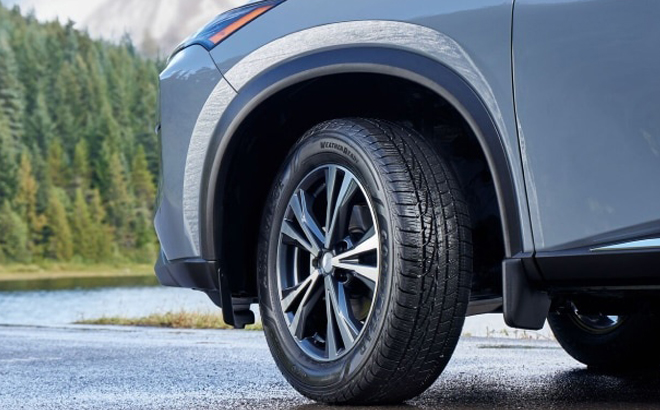 A Car with Goodyear Tires