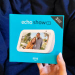 A Person Holding Amazon Echo Show 5