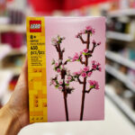 A Person Holding a Lego Cherry Blossom