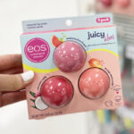 A Person Holding an eos Juicy Vibes Lip Balm Variety Pack