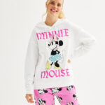 A Person Wearing Disneys Minnie Mouse Juniors Graphic Tee