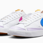 A pair of Nike Blazer Low 77 Womens Shoes