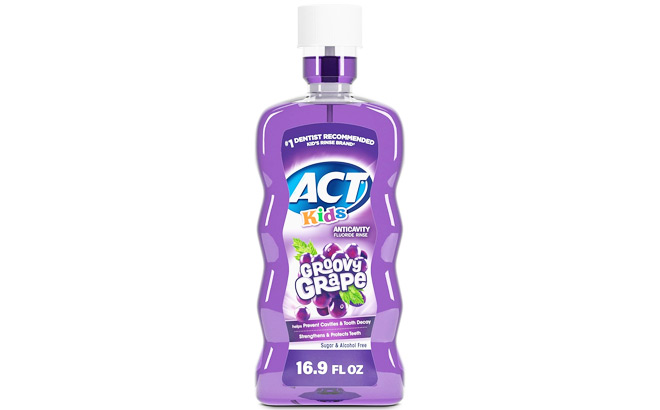 ACT Kids Anticavity Fluoride Rinse