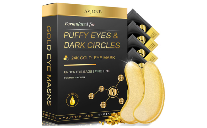 AVJONE 24K Gold Eye Mask