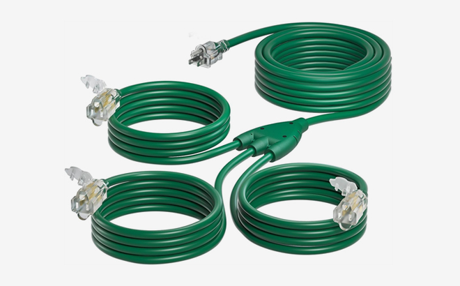 Addlon Outdoor 27 Foot Extension Cord