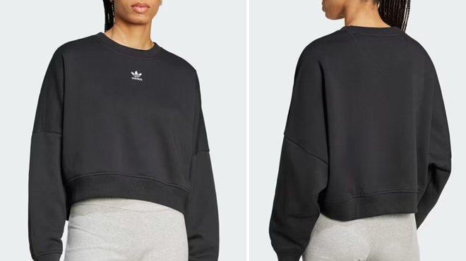 Adidas Essentials Crew Fleece Sweatshirt