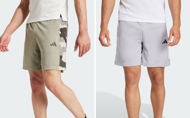 Adidas Mens Train Essentials Camo Training Shorts