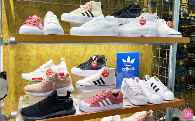 Adidas Shoes on Store Shelves