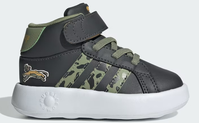 Adidas x Disney Lion King Grand Court Mid Toddler Shoes