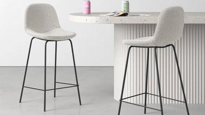 All Modern Kody Upholstered Bar Counter Stool