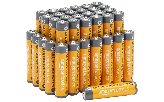 Amazon Basics 36 Count AAA Alkaline Batteries