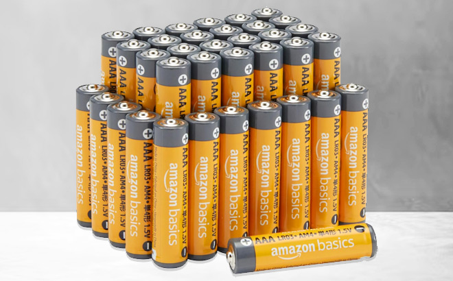 Amazon Basics AAA Batteries 36 Count