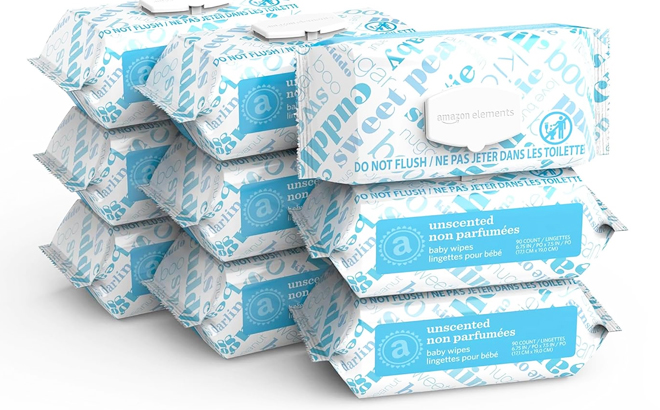 Amazon Elements Baby Wipes 9 Pack 1