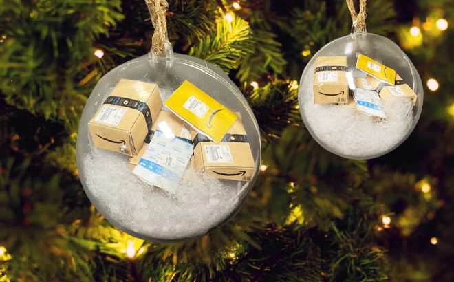 Amazon Ornament on a Tree