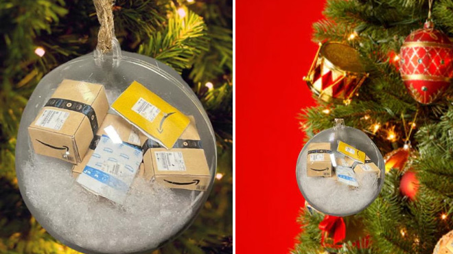 Amazon Package Tree Ornament