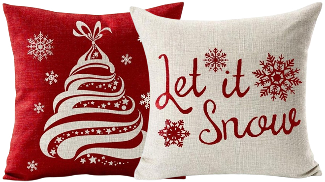 Andreannie Christmas Throw Pillow Covers