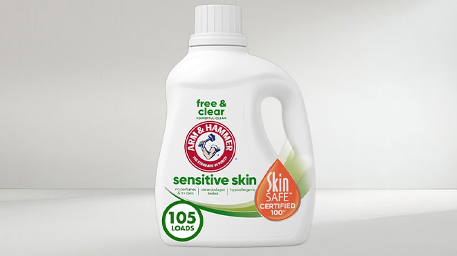 Arm & Hammer Sensitive Skin 105 Loads Laundry Detergent