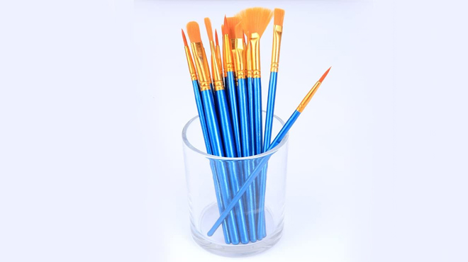 Aroic Acrylic 15 pc Paint Brush Set