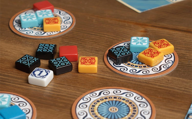 Azul Board Game Strategic Tile Placement Games