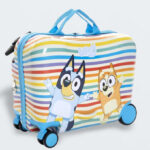 BBC Bluey Kids Ride On Luggage