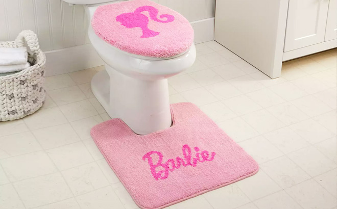 Barbie Bath Rug Set