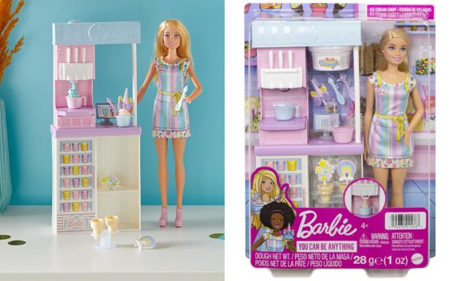 Barbie Careers Playset Ice Cream Shop Playset