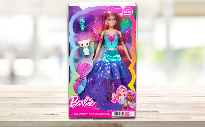 Barbie Doll with 2 Fantasy Pets Barbie Malibu