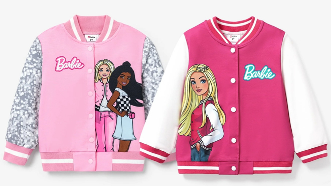 Barbie Girls Bomber Jacket Graphic