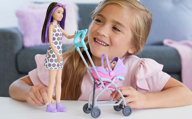 Barbie Skipper Babysitters Inc Playset with Doll