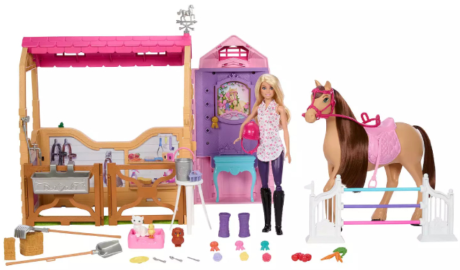 Barbie® Mysteries The Great Horse Chase Stable Playset