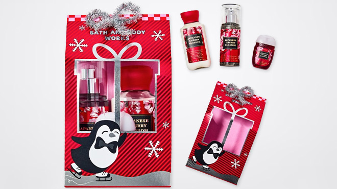 Bath & Body Works Japanese Cherry Blossom Mini Gift Set