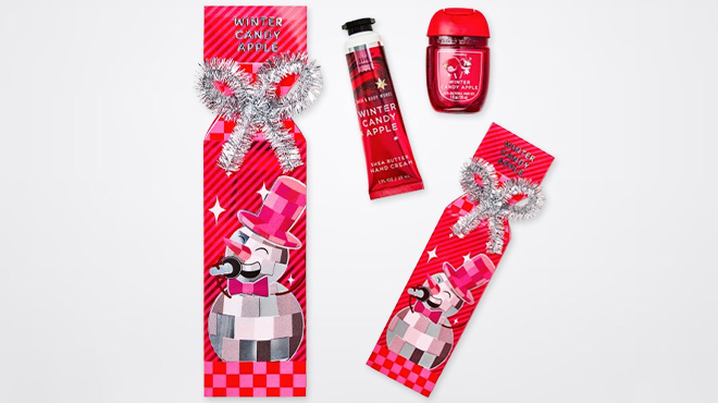 Bath & Body Works Winter Candy Apple Mini Gift Set