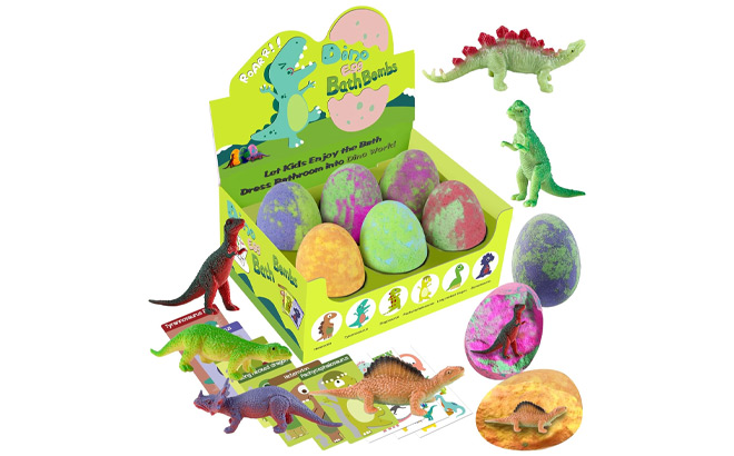 Bath Bombs with Surprise Toys 6 Pack