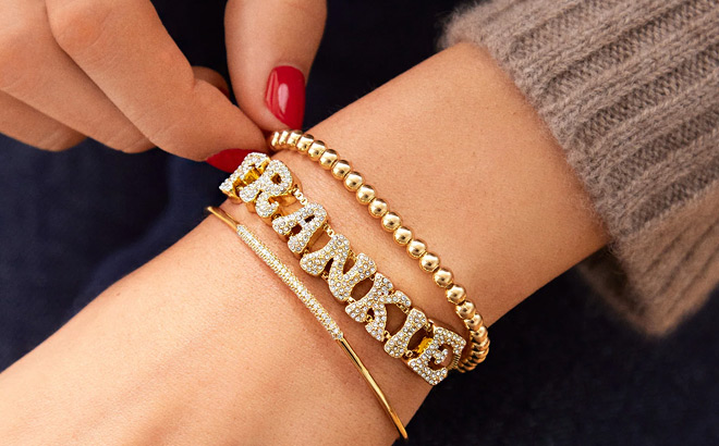 BaubleBar Bubble Custom Slider Bracelet