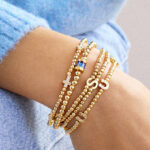 BaubleBar Ivy Initial Pisa Bracelet