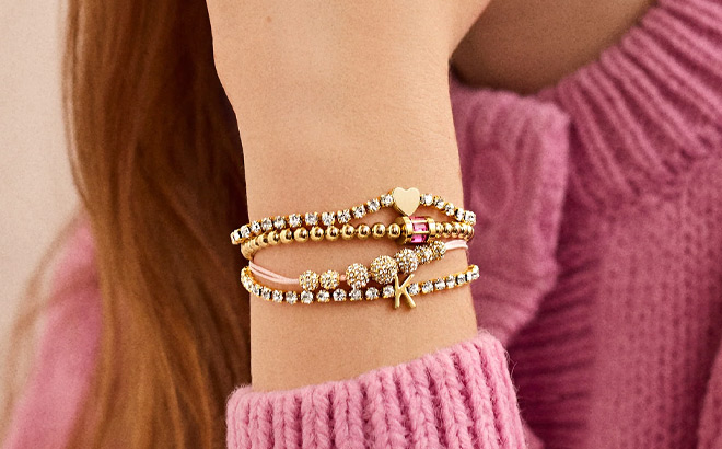 BaubleBar Tatum Birthstone Bracelet