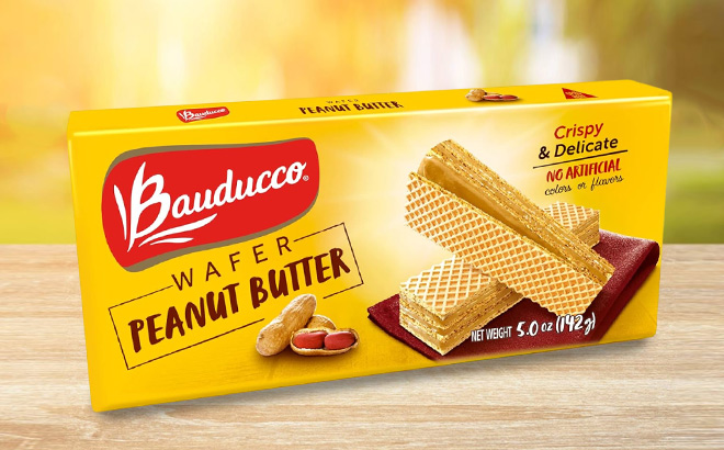 Bauducco Peanut Butter Wafers