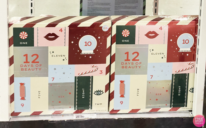 Beauty Advent Calendar 12 Piece Gift Set 1