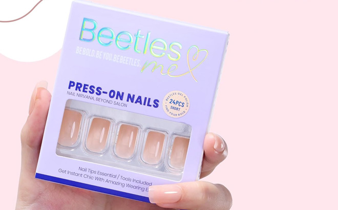 Beetles 24 Piece Press On Nails Kit