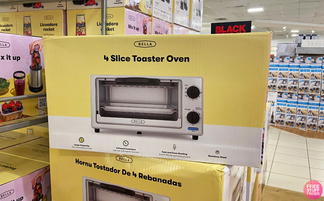 Bella Stainless Steel Toaster Oven