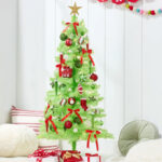 Best Choice Products 4 Foot Prelit Colored Christmas Tree