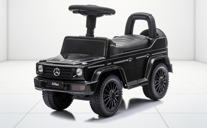 Best Ride On Cars Mercedes G Wagon Push Car in Black Color