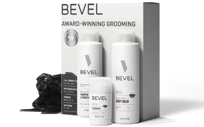 Bevel On the Go Bath and Body Gift Set