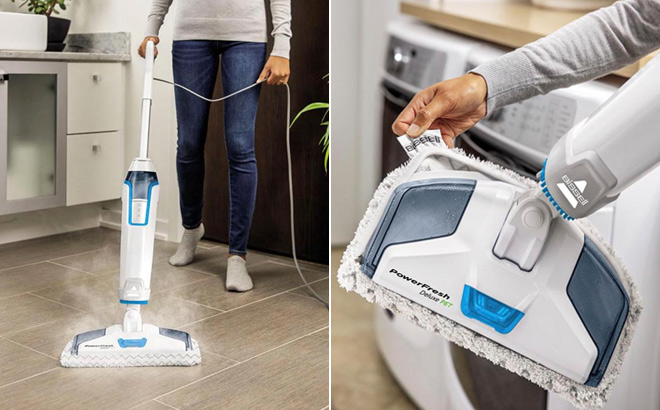 Bissell PowerFresh Deluxe Pet Scrubbing Steam Mop