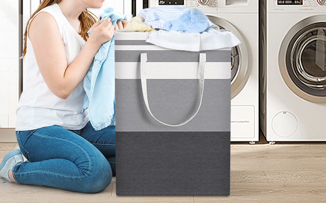 BlissTotes Laundry Basket