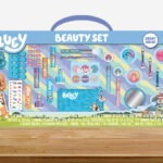 Bluey 27 Piece Beauty Set on a Table