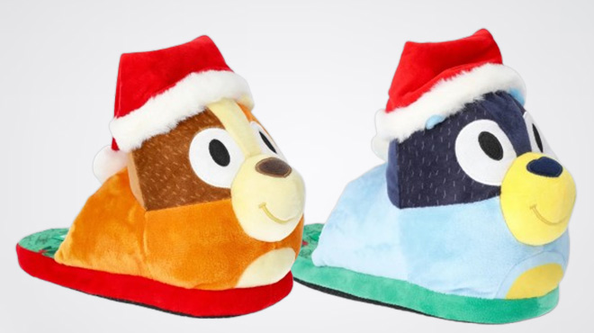 Bluey Adult Holiday Slippers