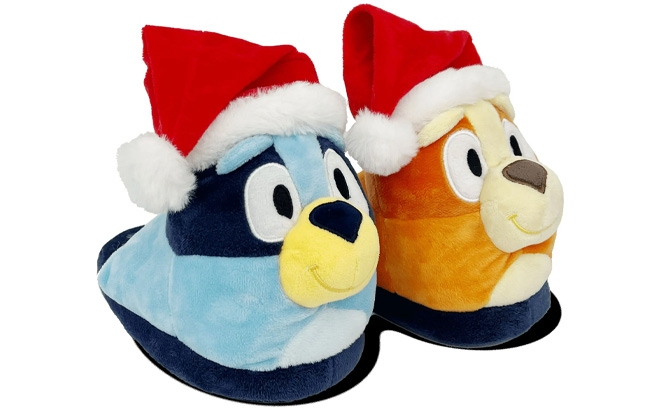 Bluey Family Holiday Slippers