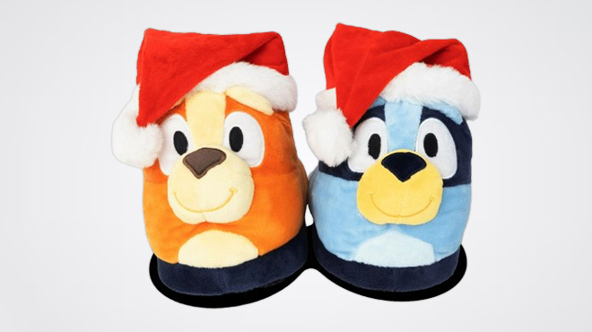 Bluey Little Kids Holiday Slippers